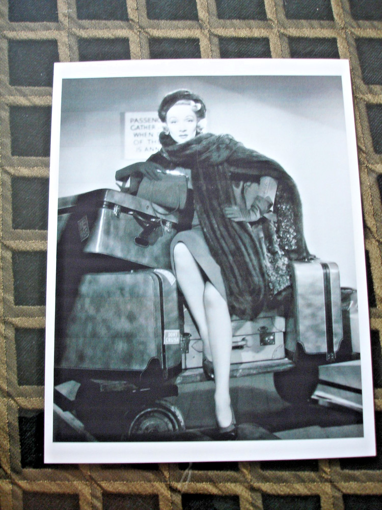 Marlene Dietrich Luggage
