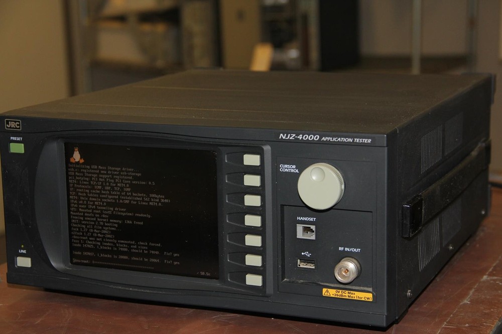 JRC NJZ-4000 Application Tester