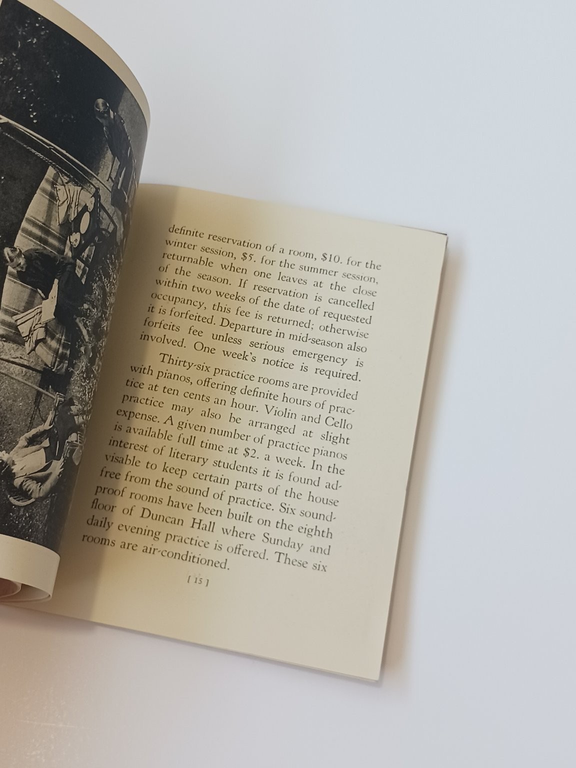 Parnassus Club NYC 1920s Booklet Women's Residence Columbia University Ephemera