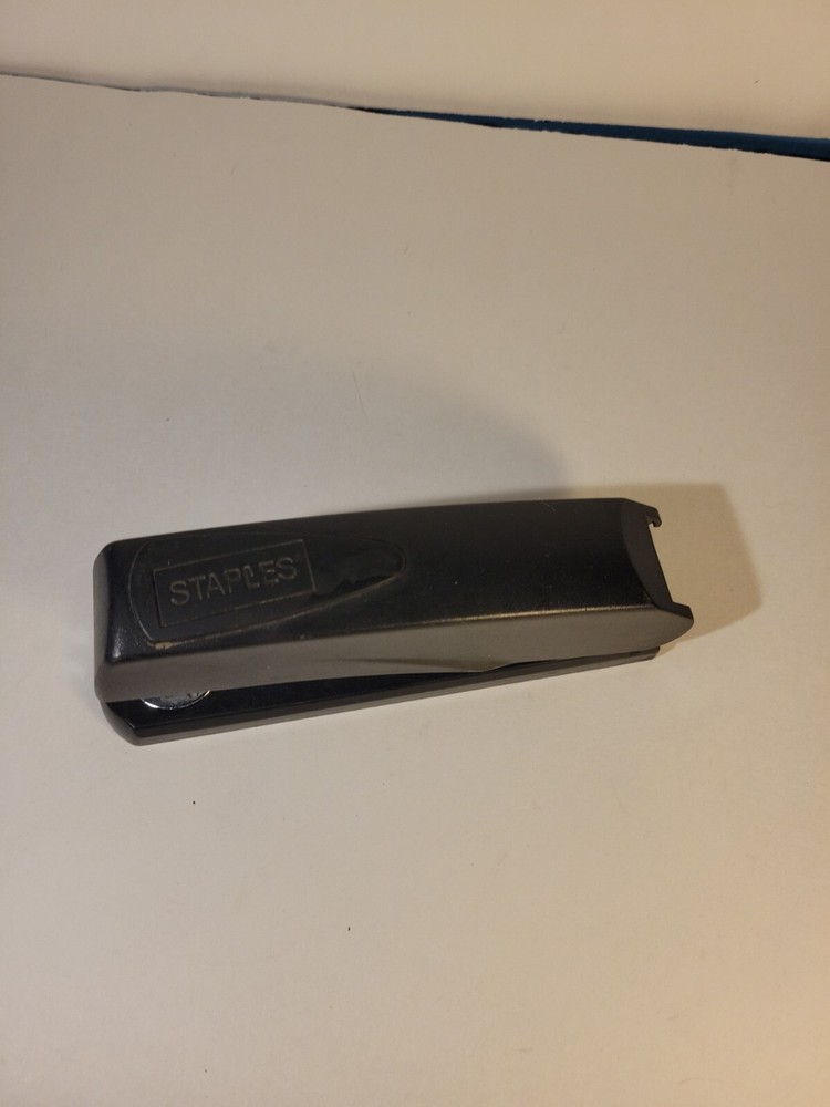 Staples Black PVC Office Stapler