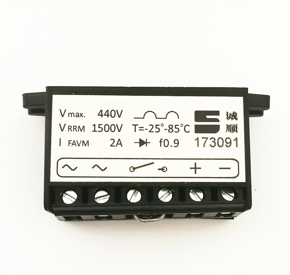 Replace FLENDER 173091 rectifier module VMAX 440V VRRM 1500V