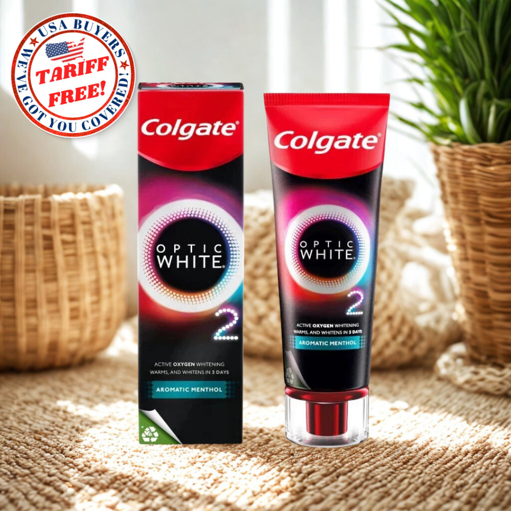 Optic White O2 Active Oxygen Whitening Toothpaste 85g