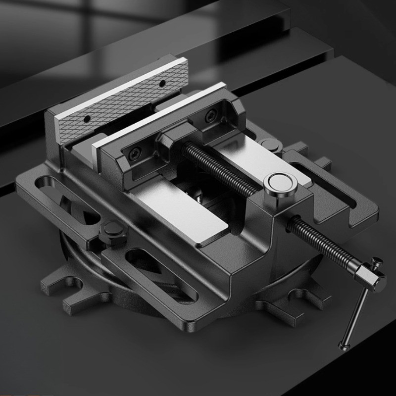 Quick-Action Parallel Jaw Vise Compact Bench Vise Parallel Jaw Fixed Bench Vise