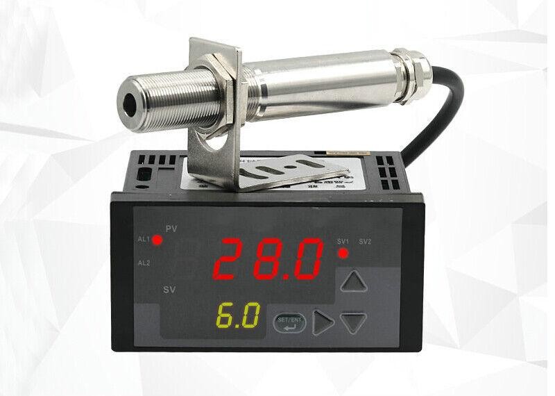 0~1000℃ Online Non-contact Infrared Temperature Controller Sensor + Display Unit