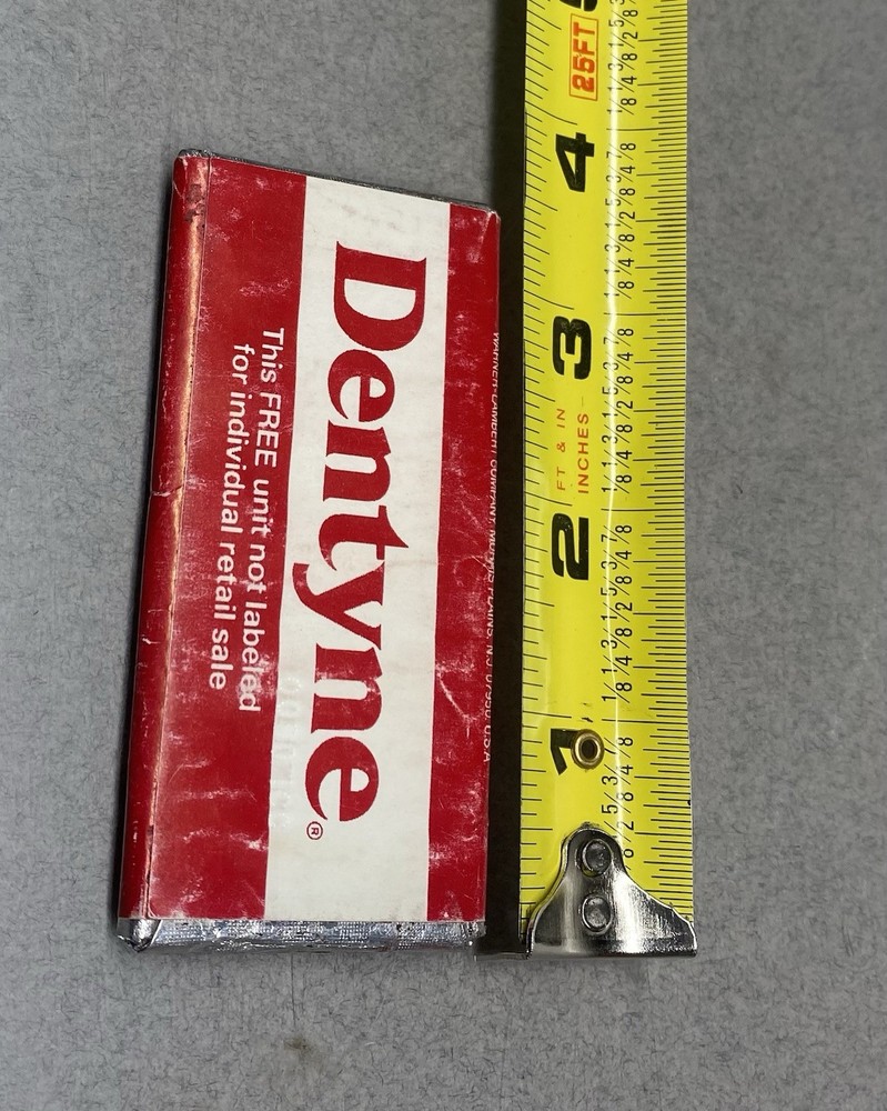 Vintage Dentyne Gum Sample Pack ~ For Display