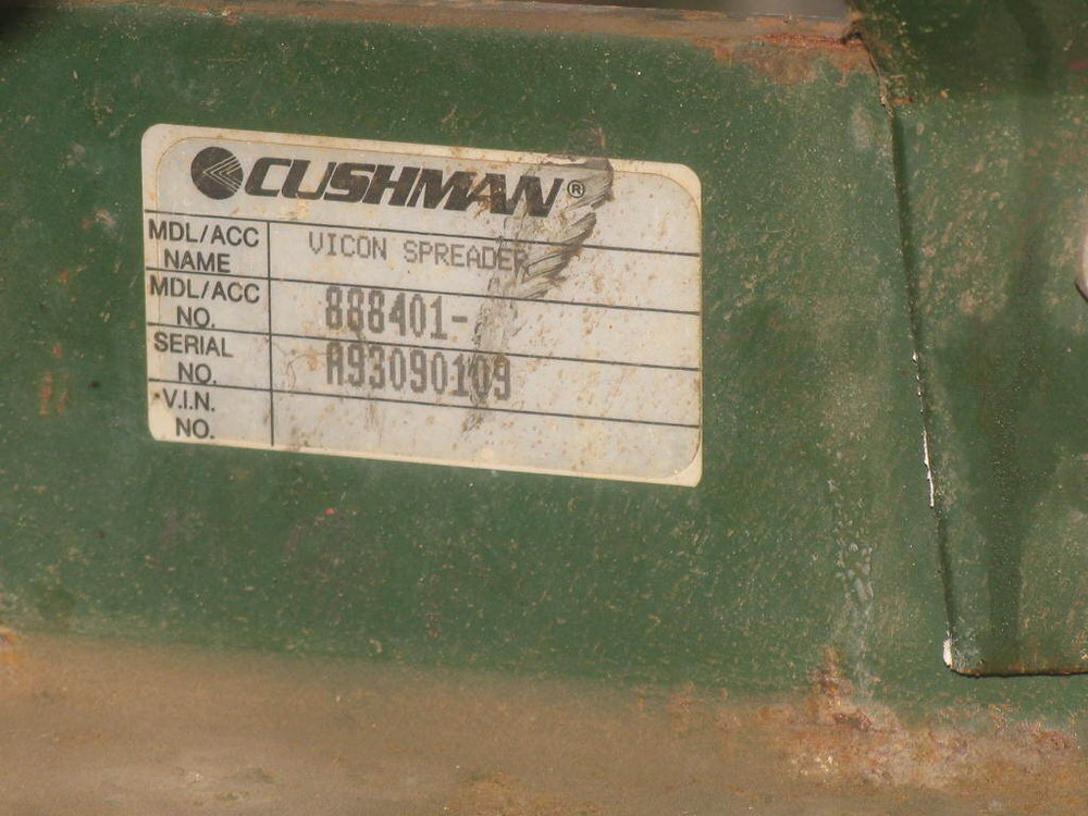 Cushman Vicon Spreader 3 point 540
