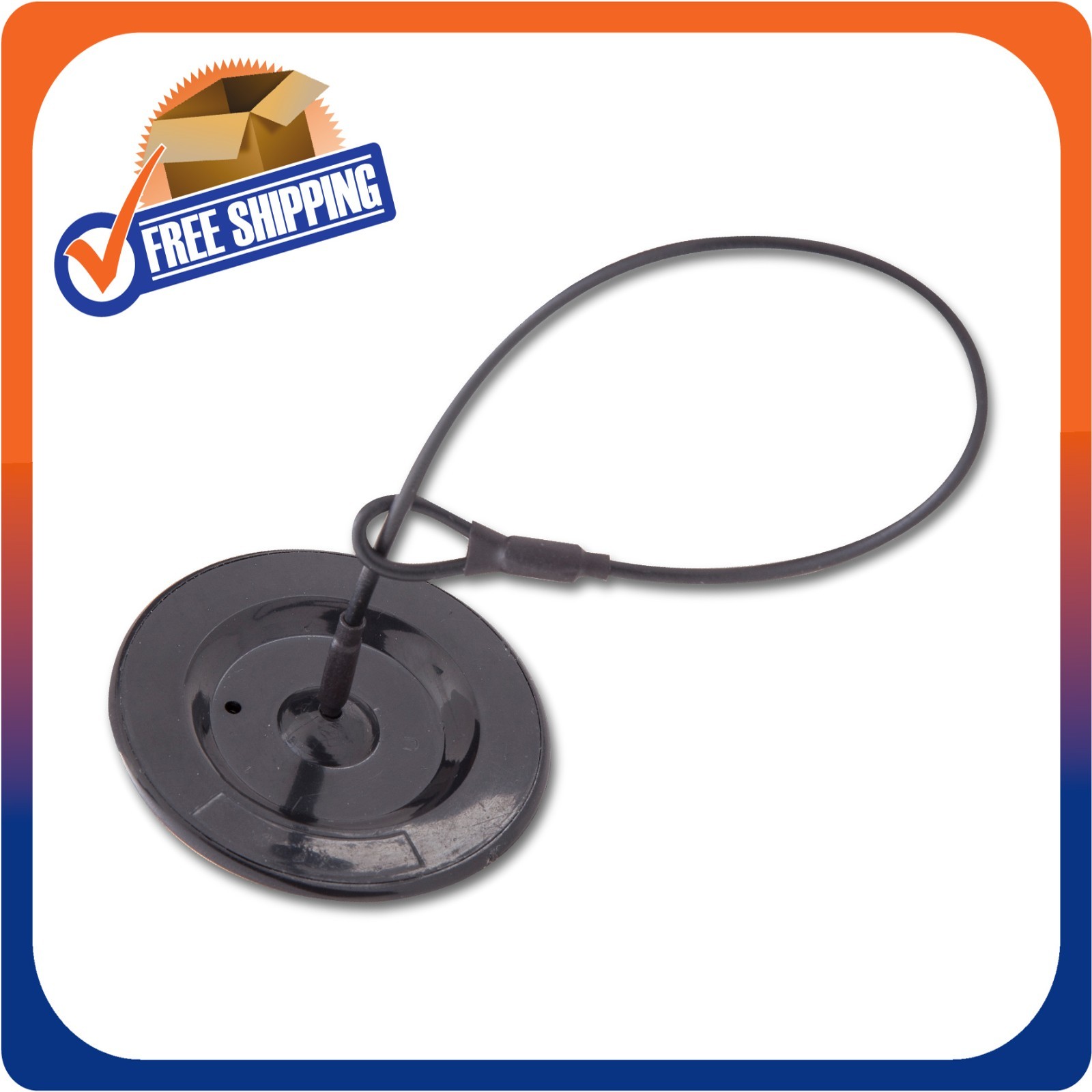 200 LANYARD WIRE LOOP TO PIN 8 INCH SECURITY CHECKPOINT EAS LOSS PREVENTION