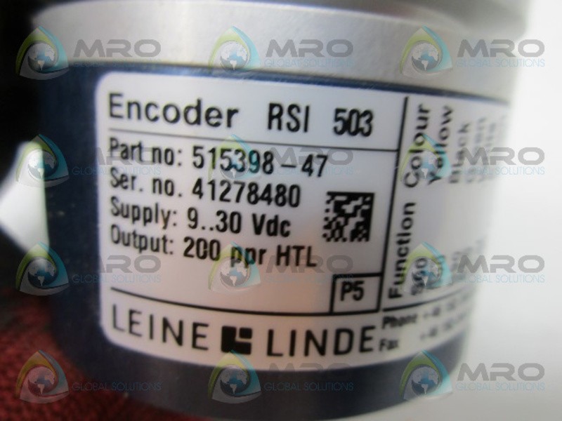 LEINE & LINDE RSI503 515398-47 ENCODER NSMP