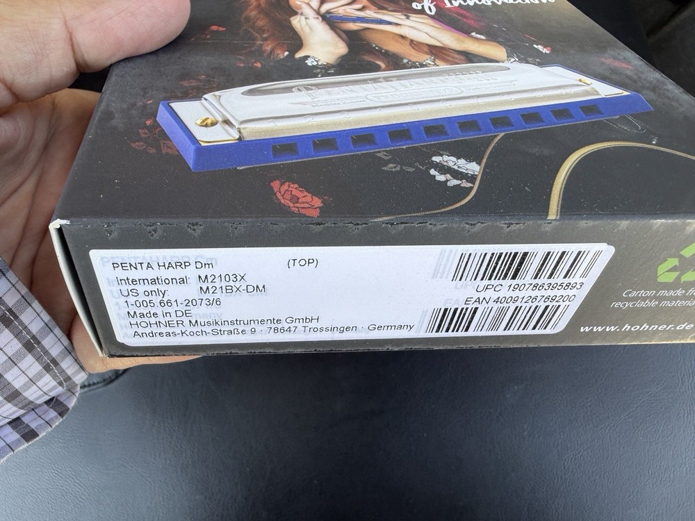 Hohner PentaHarp Harmonica D minor