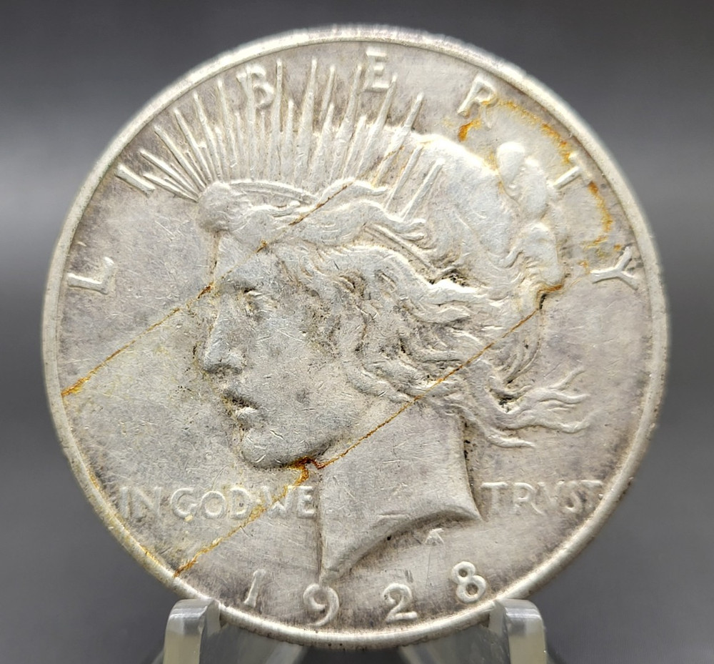 1928 S U.S. Peace Dollar 90% Silver