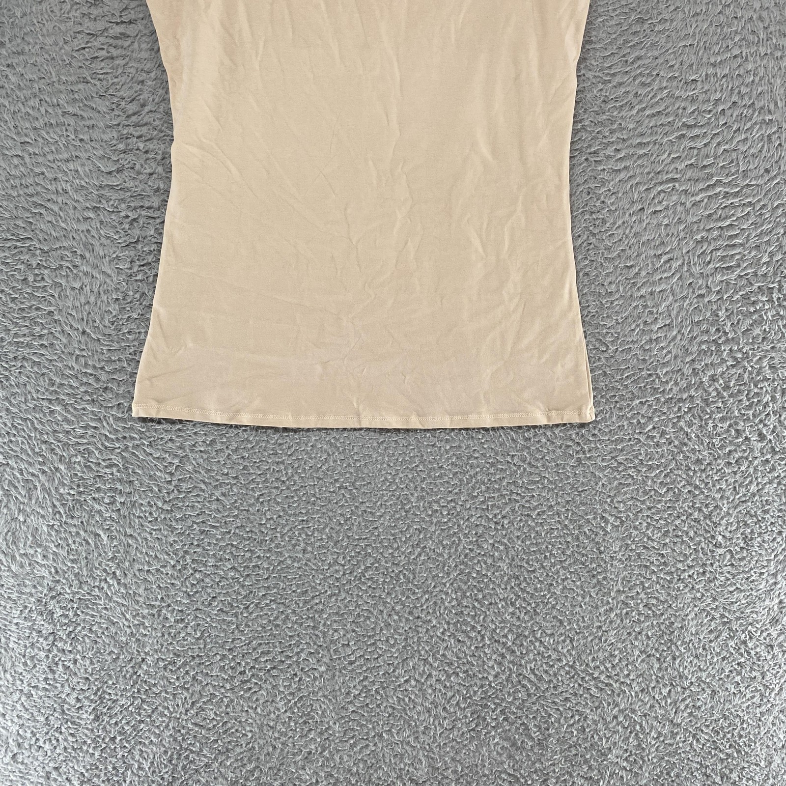Pact Cami Tank Top Womens Large Beige Organic Cotton Minimalist Capsule Camisole