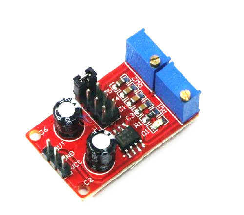2X NE555 Duty Cycle and Frequency Adjustable Module Square Wave Signal Generator