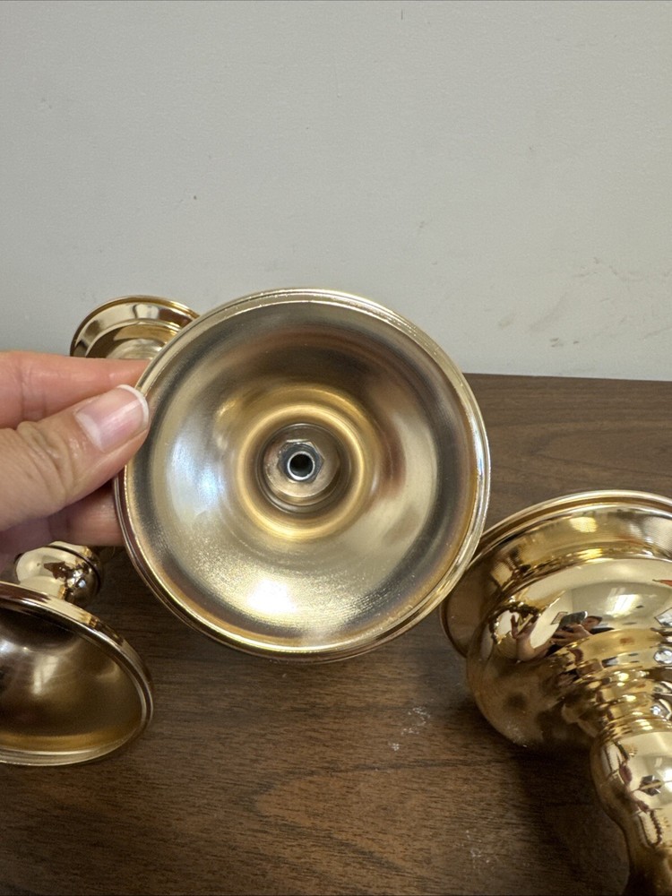 lewondr 3pcs candlestick holders