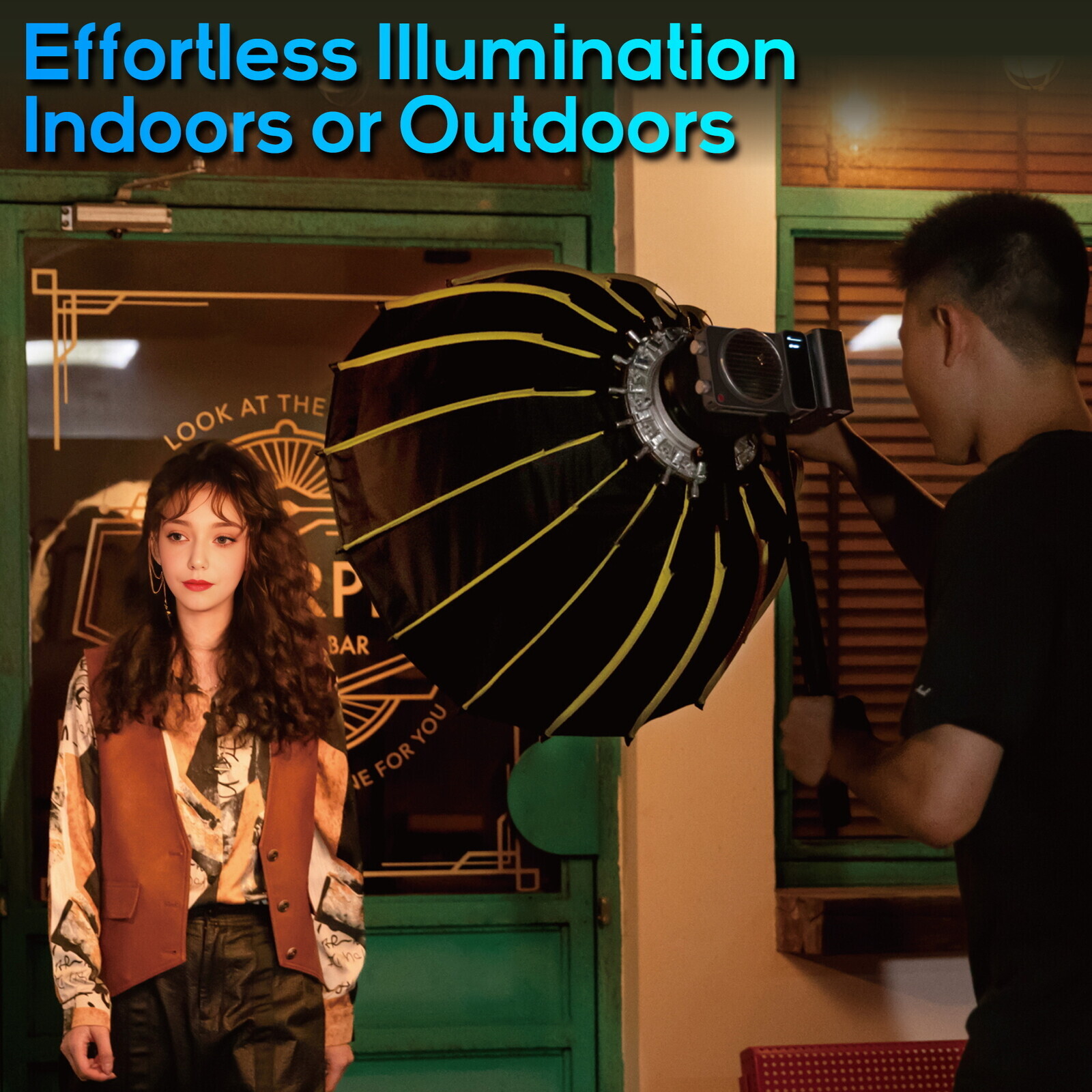 Zhiyun MOLUS X100 Combo Led Video Light Pocket Light 2700K-6500K with Softbox