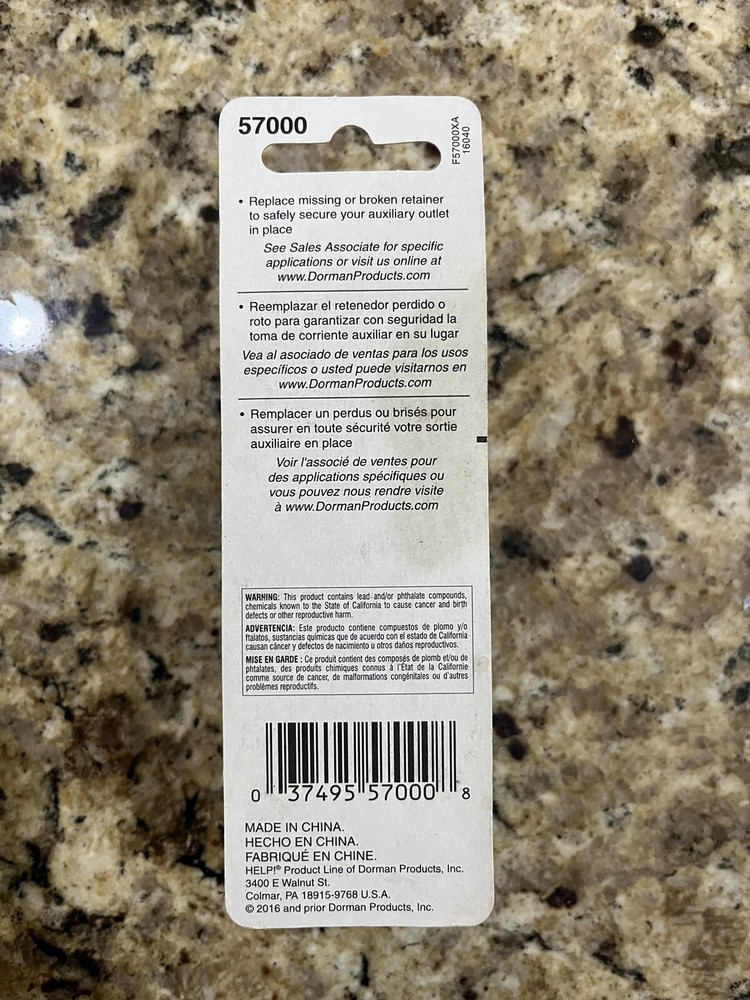 Cigarette Lighter Kit Dorman 57000