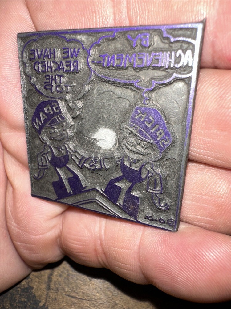 Print Block ( Spic Span Contractors ) Needs Wood Block!!