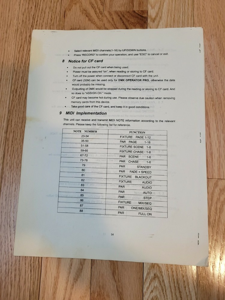 DMX operator pro instructions