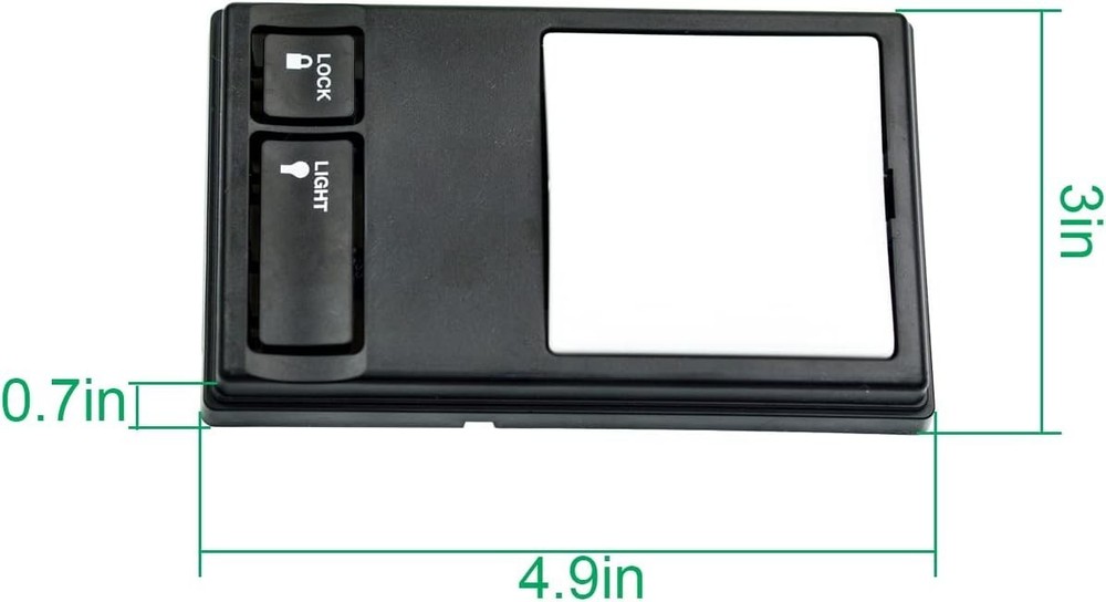 Multi-Function Garage Door Keypad Console for LiftMaster - Durable Brass Design