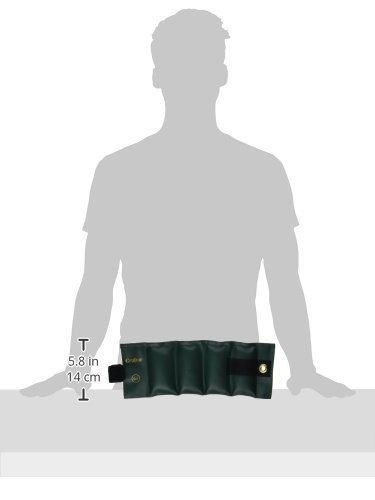 Grafco 3 lbs Green Adjustable Exercise Weights for Strength Training