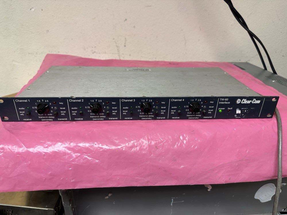 Clear-Com TW-60 Intercom to Two-Way Radio Interface - 4 Channel Matrix Audio