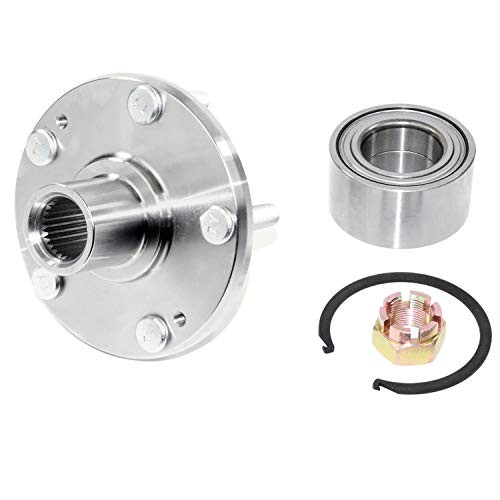 DuraGo 29596149 Front Wheel Hub Kit, 1 Pack, Silver