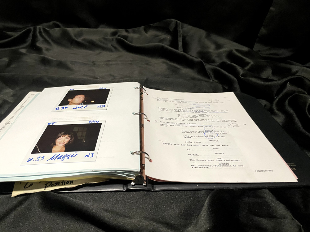 Northern Exposure Script with Cast Polaroids - Full Upright Position