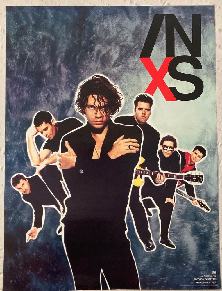INXS 1990 Promo Poster X