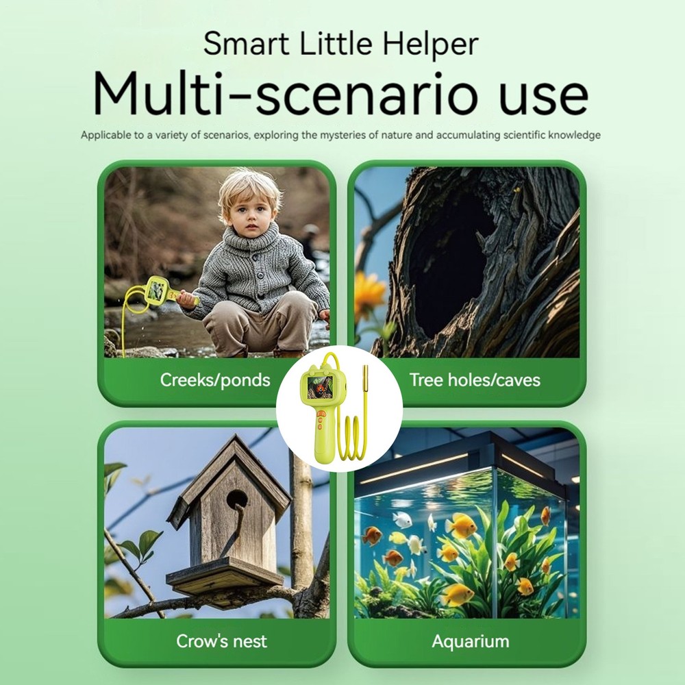 2.4 Inch Microscope Digital Handheld Digital Microscope For Kids With Light