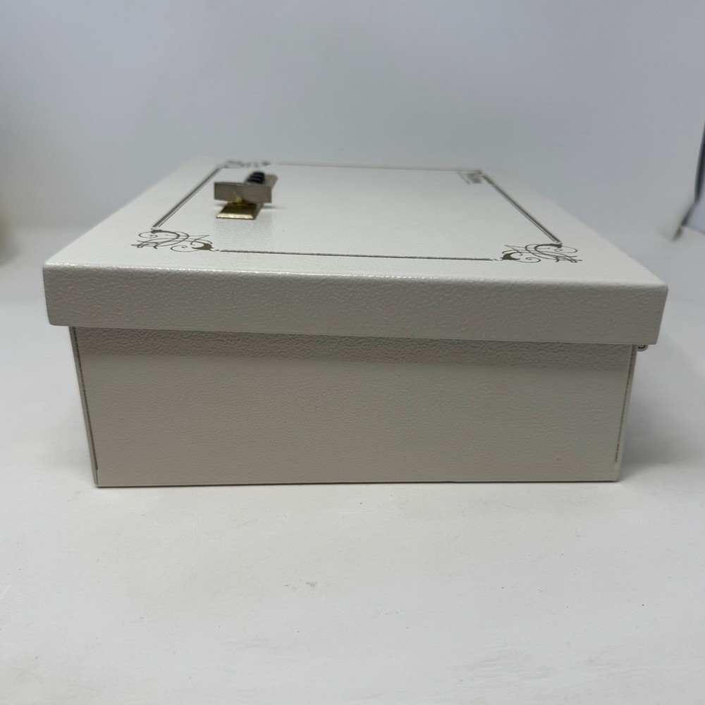Vintage V-Line Security Case Pistol Safe Simplex Push Button Made in USA READ!