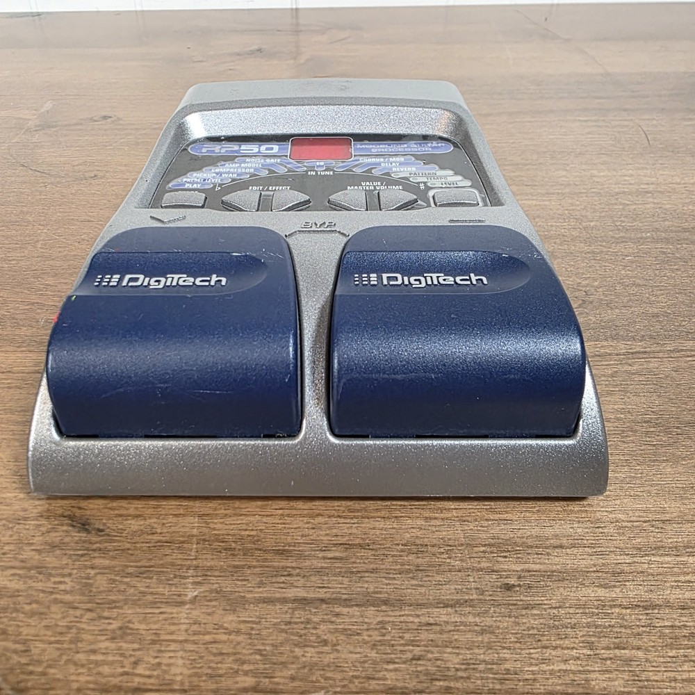 DigiTech RP50V Digital Modeling Guitar Multi-Effects Pedal Delay