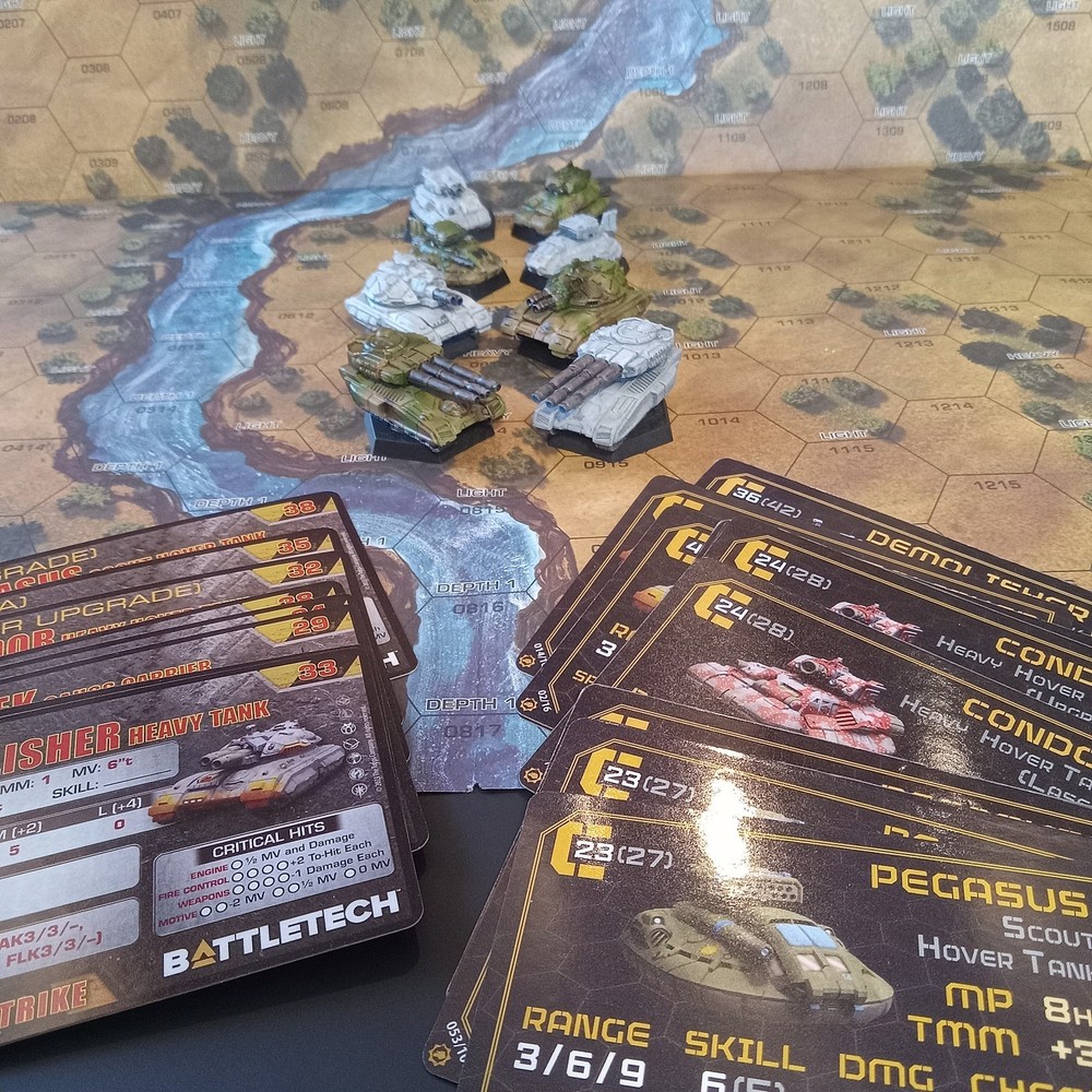 Battletech, Battlefield Support, Pro Painted, Assault & Cavalry Lances