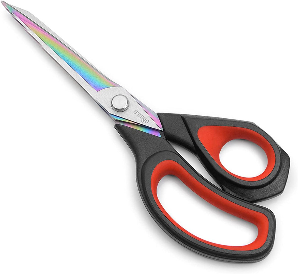Premium Tailor Scissors Heavy Duty Multi-Purpose Titanium Coating Forged Stainle