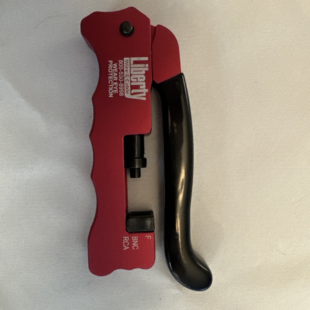 Liberty Wire & Cable CM-TOOL Compressing Tool Red Part # CM-TOOL