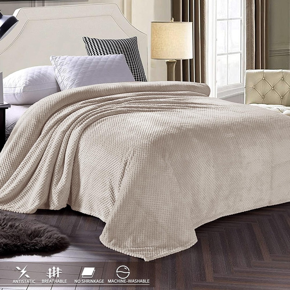 Fleece Throw Blanket Extra Large, Super Soft and Warm Blankets for Couch, Sof...