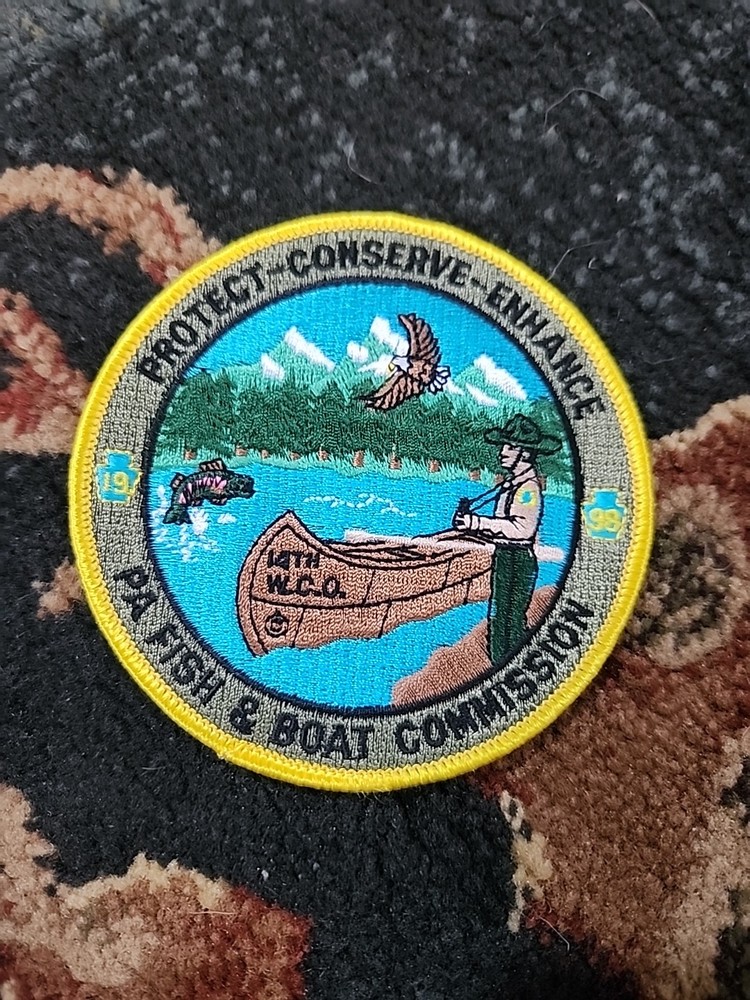 Protect - Conserve - Enhance PA Fish & Boat Commission Patch