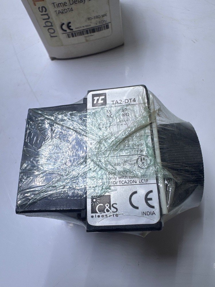 LOT 4 PCs robusTa TA2DT4 Timer Pneumatic On Delay 10-180sec