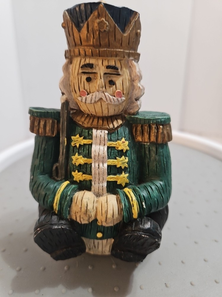 WINDSOR COLLECTION Sitting Nutcracker Collectible FIGURINE