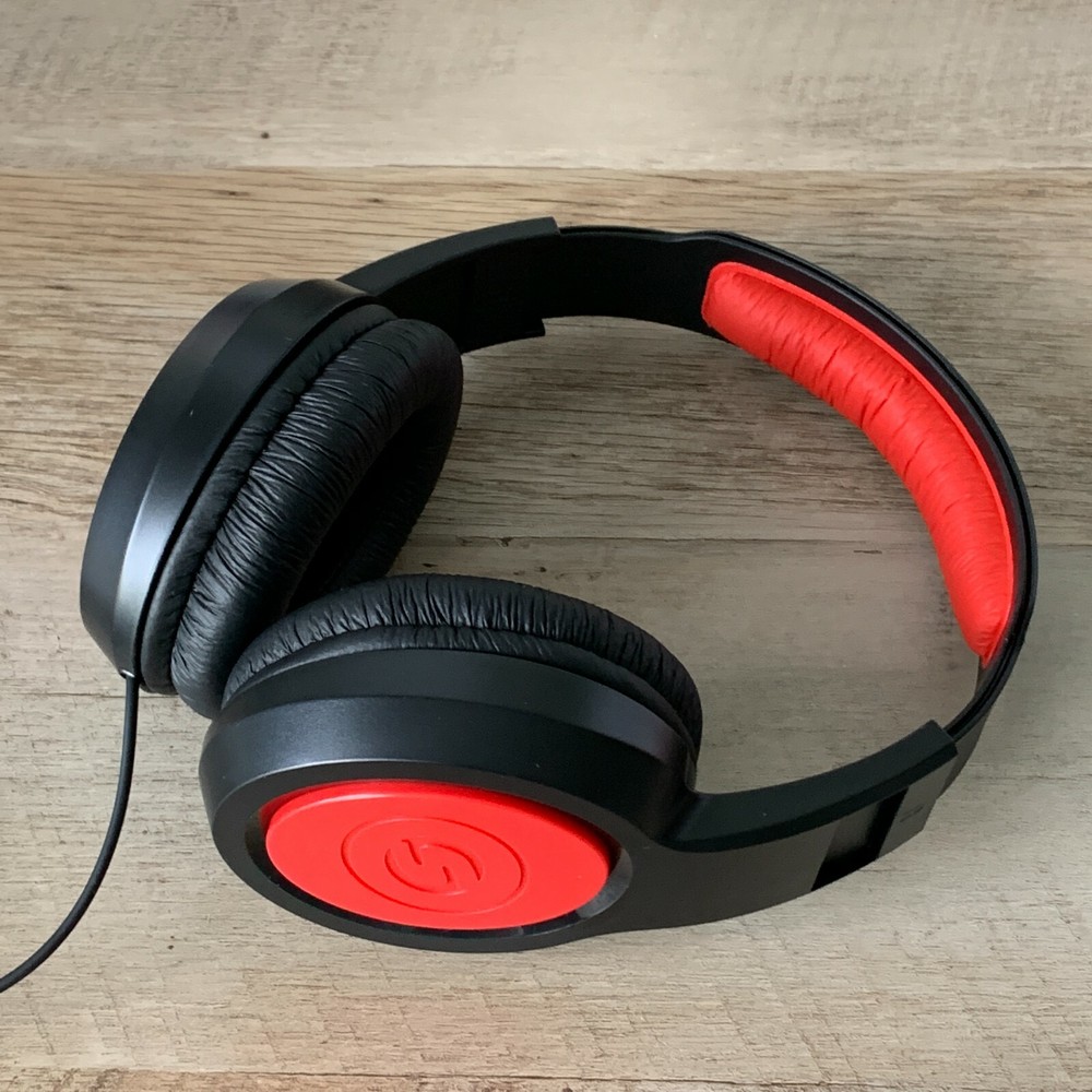Samson SR360 Over Ear Dynamic Stereo Headphones Padded Headset Wired