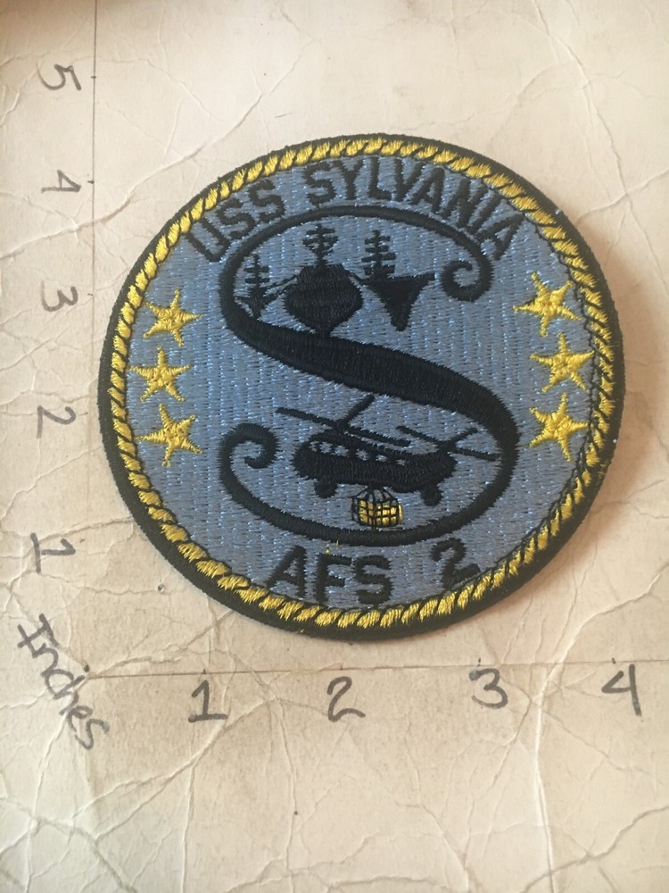 US Navy USS Sylvania AFS-2 patch 6/9/25