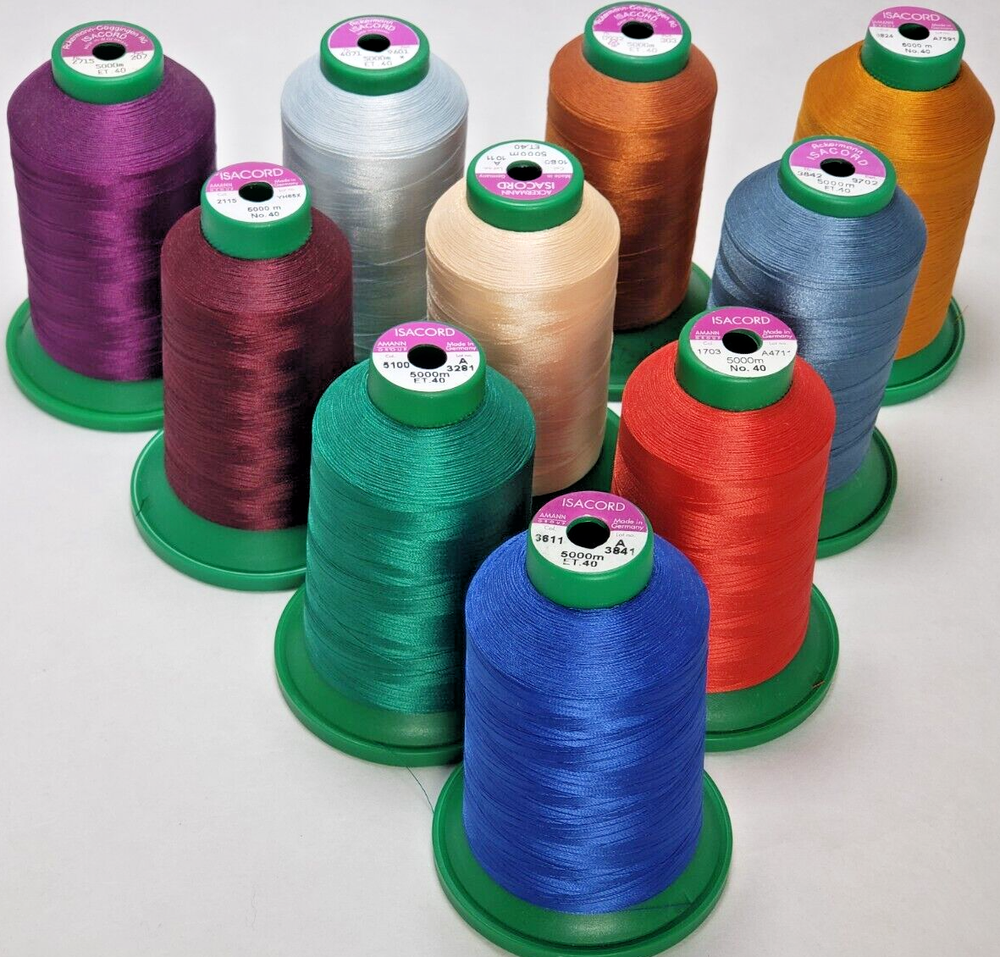 Isacord 10 pack Embroidery Thread-94