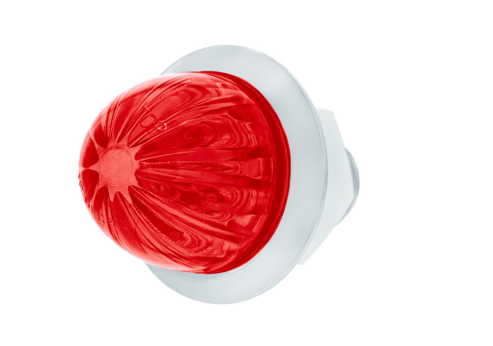2 LED Dual Function 3/4" Mini Watermelon Light(Clearance/Marker)Red LED/Red Lens