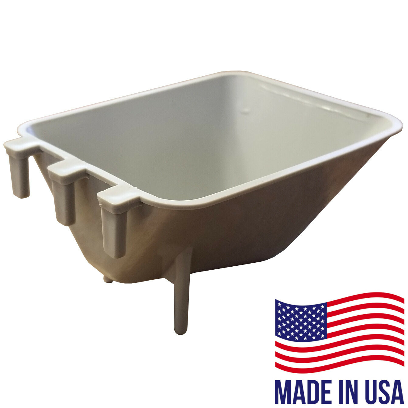 Surefeed Cage Cups 1/2 Pint / 8 fl. oz. Hanging Feed & Water Cage V-Cups Poultry