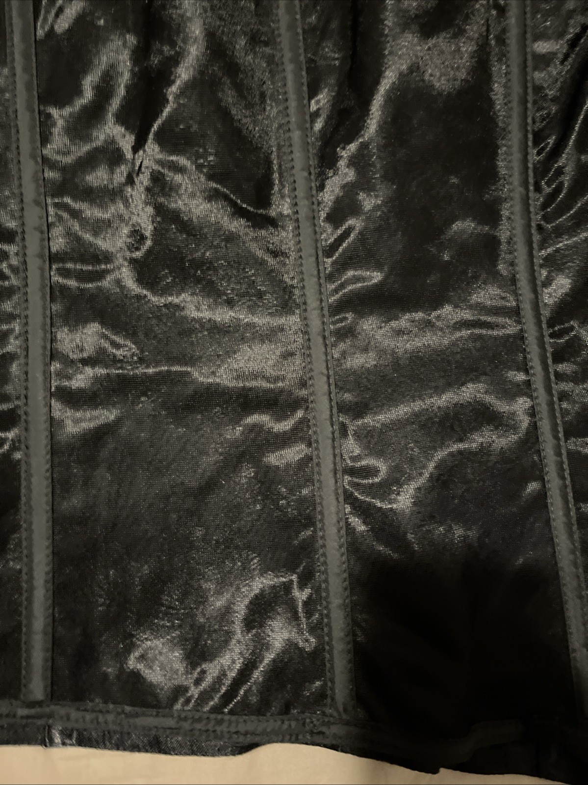 VNG NWT Torrid Strapless Lace Corset Size 48/3XL Black Brocade Ren Faire Witchy