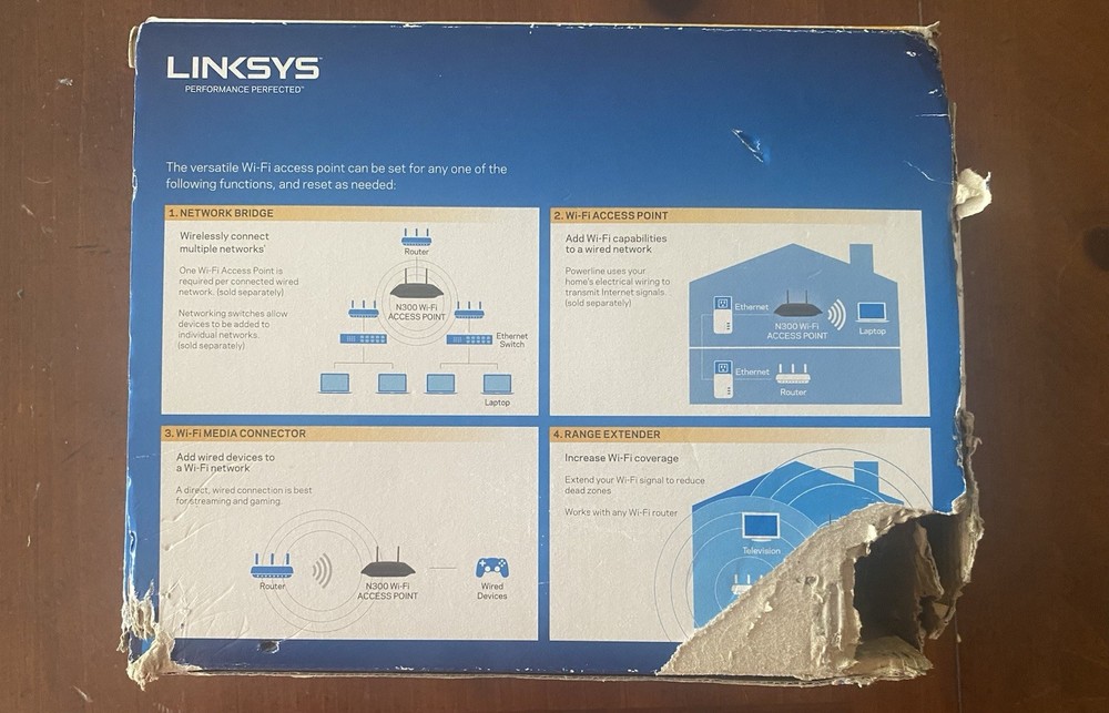 Linksys N300 Wi-Fi ACCESS POINT