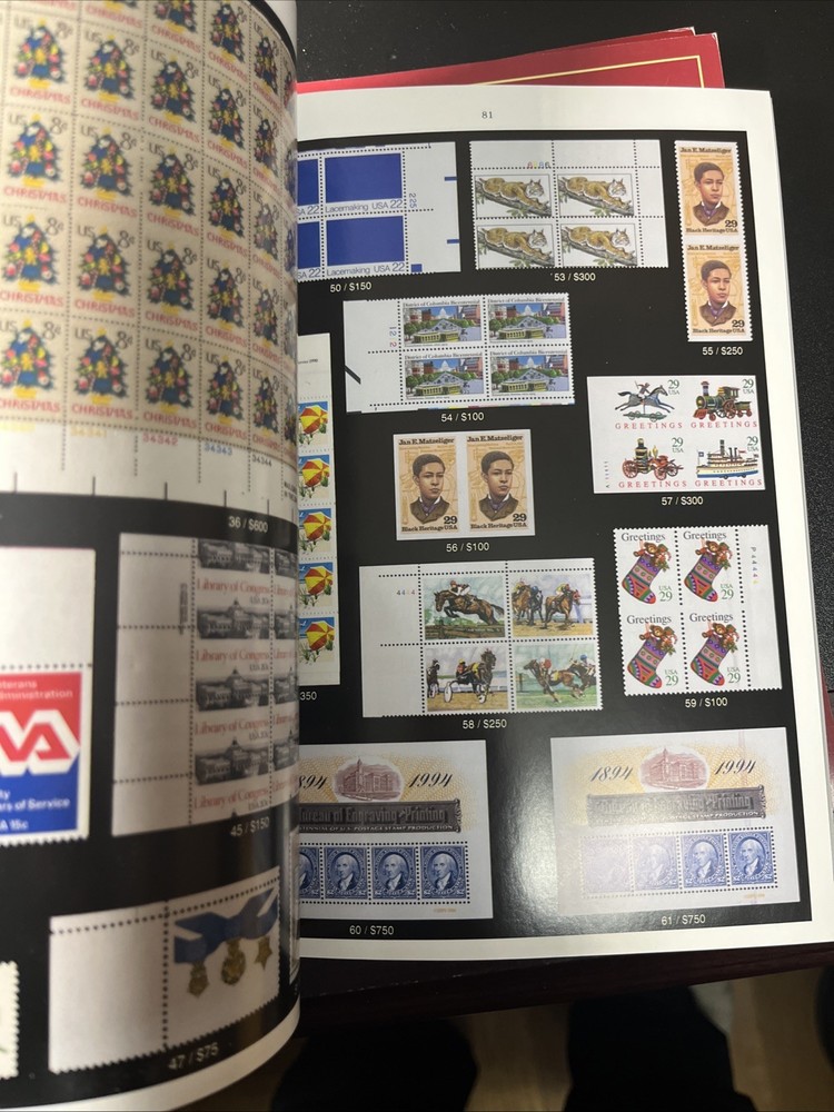 6 Raritan Stamps Rare Worldwide Stamps & Postal History Auction Catalogs