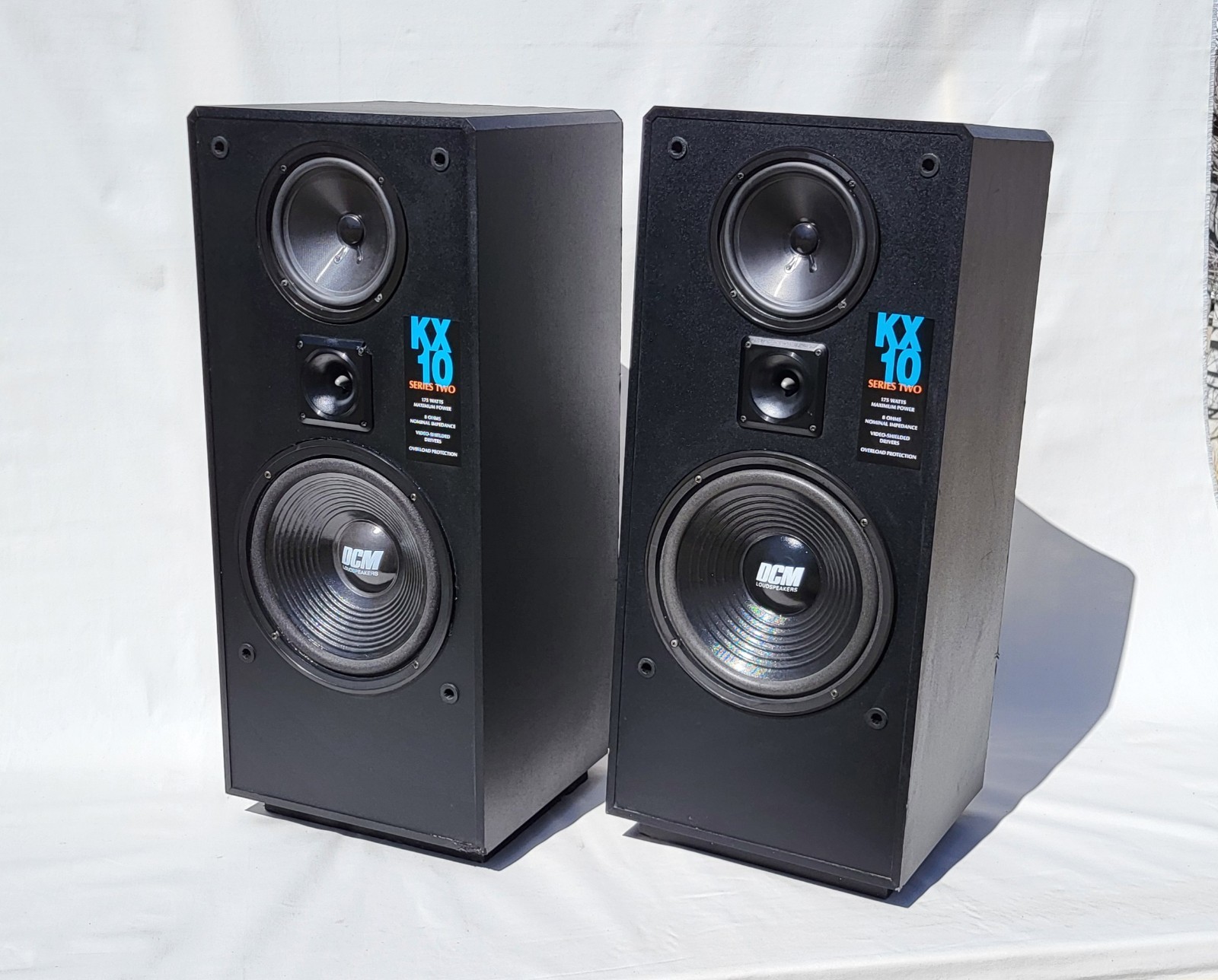 DCM Loud Speakers KX10 SERIES TWO (Pre-owned) Tested.