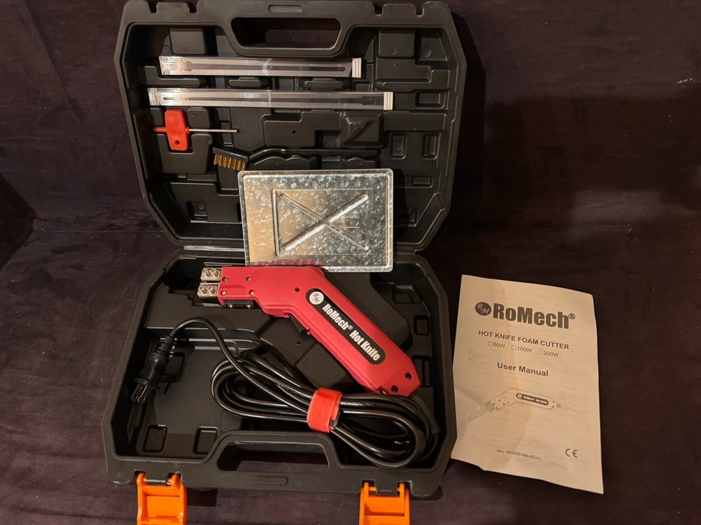 RoMech Styrofoam Cutter Hot wire knife Tool 200W