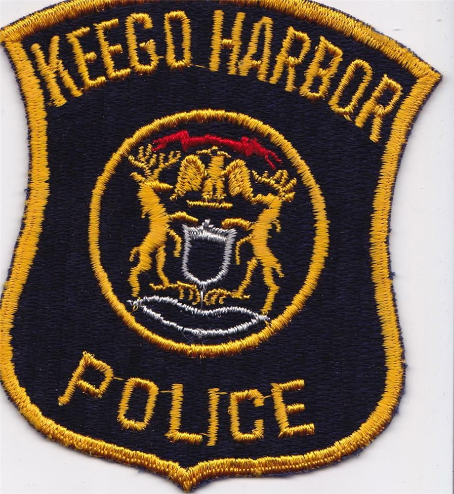 KEEGO HARBOR  POLICE Shield-shaped  Patch