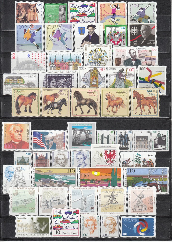Germany 1997 - complete year set - MNH (b13)