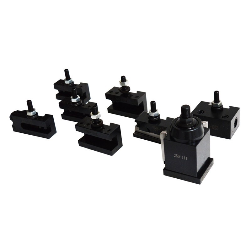 8pcs/set 250 Series Quick Change Tool Post Multi-function Machine Tool Fixture